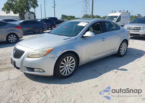 2012 Buick Regal Premium 1 from USA, damaged, VIN 2G4GS5EK5C9195843